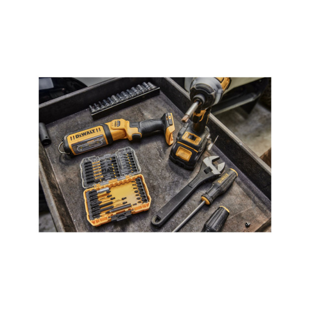 DEWALT Akkus ütvecsavarozó 1/4" 18 V szénkefe nélküli 206 Nm (akku + töltő nélkül) DCF850N