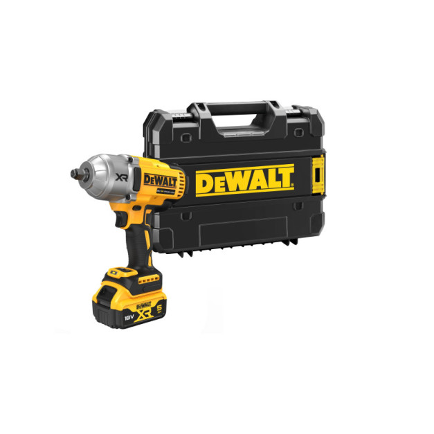 DEWALT Akkus ütvecsavarozó 18 V szénkefe nélküli 1/2" 1355/1898Nm (akku + töltő nélkül, TSTAK) 