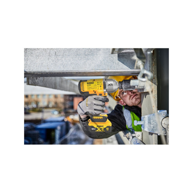 DEWALT Akkus ütvecsavarozó 18 V szénkefe nélküli 1/2" 1355/1898Nm (akku + töltő nélkül, TSTAK) 