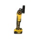 DEWALT Akkus sarokcsiszoló 125 mm 18 V szénkefe nélküli 125 mm (2 x 5,0 Ah akku + töltő) DCG405P2