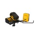 DEWALT Akkus sarokcsiszoló 125 mm 18 V szénkefe nélküli 125 mm (2 x 5,0 Ah akku + töltő) DCG405P2