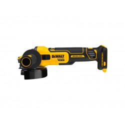 DEWALT Akkus sarokcsiszoló 125 mm 18 V (akku + töltő nélkül, TSTAK) DCG409NT