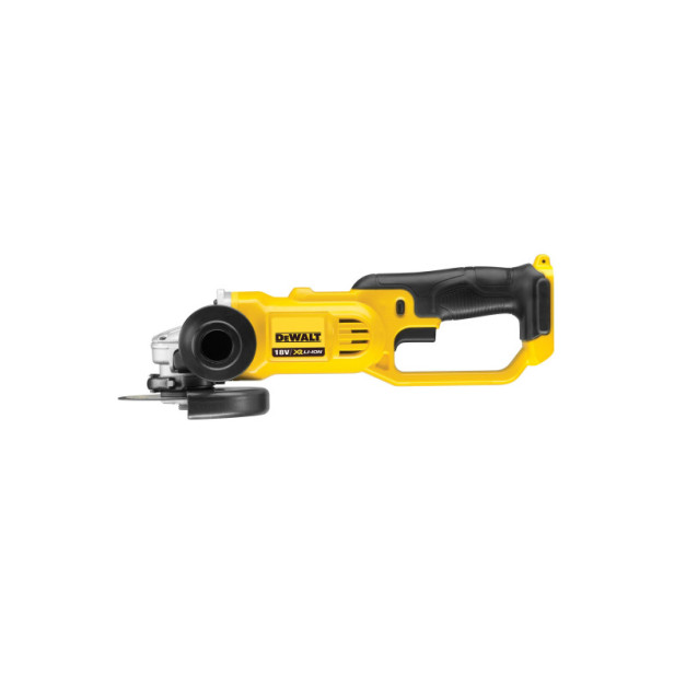 DEWALT Akkus sarokcsiszoló 125 mm 18 V (akku + töltő nélkül, TSTAK) DCG412NT