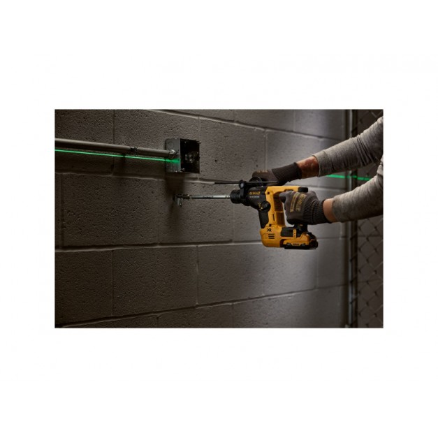 DEWALT Akkus fúrókalapács 12 V szénkefe nélküli (2 x 3,0 Ah akku + töltő) DCH072L2