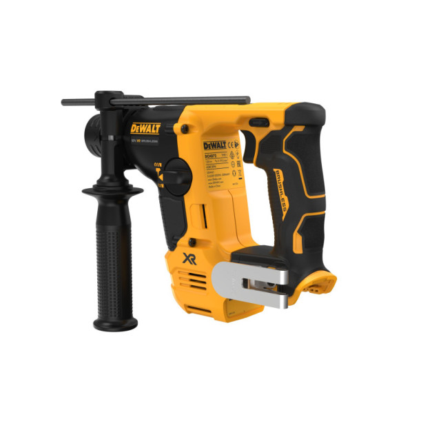 DEWALT Akkus fúrókalapács 12 V szénkefe nélküli (akku + töltő nélkül, koffer) DCH072NT