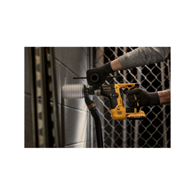 DEWALT Akkus fúrókalapács 12 V szénkefe nélküli (akku + töltő nélkül, koffer) DCH072NT