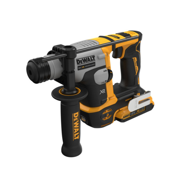 DEWALT Akkus fúrókalapács 18 V szénkefe nélküli (2 x 2,0 Ah akku + töltő) DCH172D2