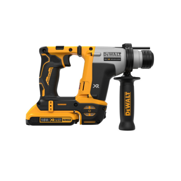 DEWALT Akkus fúrókalapács 18 V szénkefe nélküli (2 x 2,0 Ah akku + töltő) DCH172D2