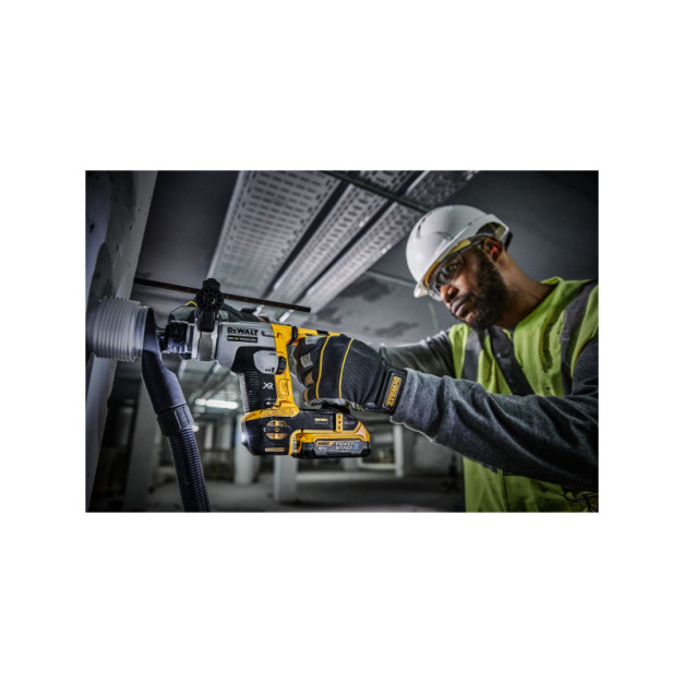 DEWALT Akkus fúrókalapács 18 V szénkefe nélküli (2 x 1,7 Ah akku + töltő + TSTAK) DCH172E2T