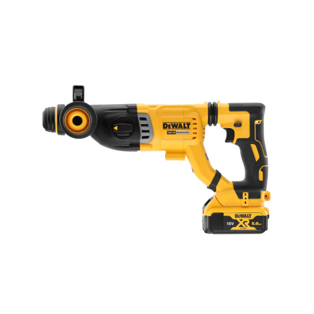 DEWALT Akkus fúrókalapács 18 V SDS-Plus szénkefe nélküli (1 x 5,0 Ah akku + töltő) DCH263P1