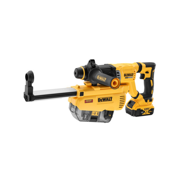 DEWALT Akkus fúrókalapács 18 V SDS-Plus szénkefe nélküli (1 x 5,0 Ah akku + töltő) DCH263P1