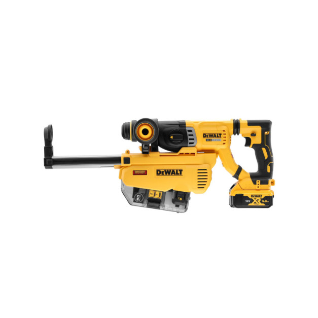 DEWALT Akkus fúrókalapács 18 V SDS-Plus szénkefe nélküli (1 x 5,0 Ah akku + töltő) DCH263P1