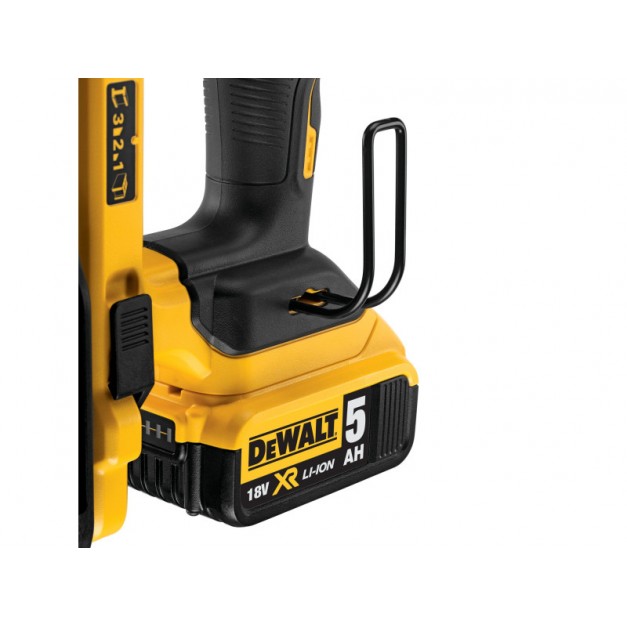 DEWALT Akkus beton szögbelövő 18 V (2 x 5,0 Ah akku + töltő) DCN890P2