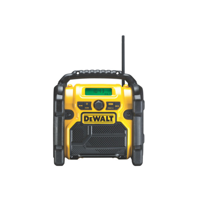 DEWALT Akkus rádió 12-18 V (akku + töltő nélkül) DCR019