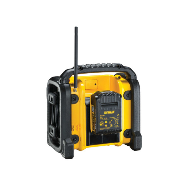 DEWALT Akkus rádió 12-18 V (akku + töltő nélkül) DCR019