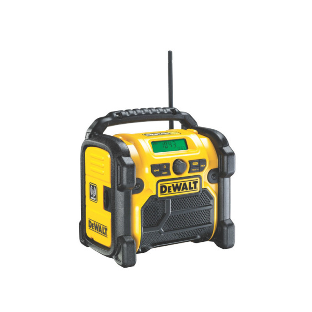 DEWALT Akkus rádió 12-18 V (akku + töltő nélkül) DCR020