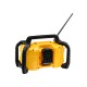DEWALT Akkus rádió 12-18-54 V (akku + töltő nélkül) DCR029
