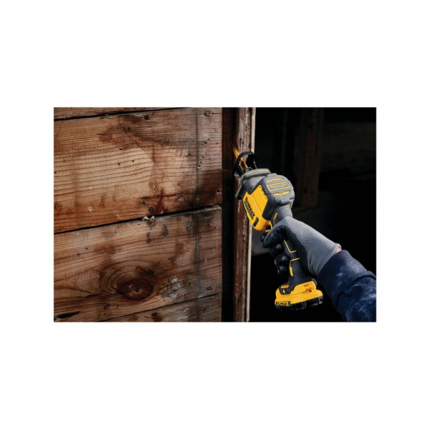 DEWALT Akkus szablyafűrész 12 V szénkefe nélküli (Akku + töltő nélkül) DCS312N