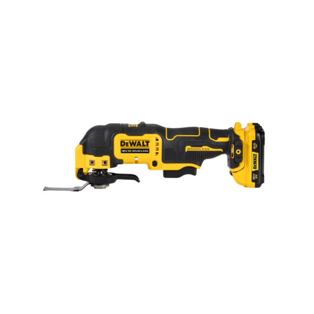 DEWALT Akkus multifunkciós gép 12 V szénkefe nélküli (1 x 2,0 Ah akku + töltő) DCS353D2