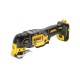 DEWALT Akkus multifunkciós gép 18 V szénkefe nélküli (Akku + töltő nélkül) DCS356N