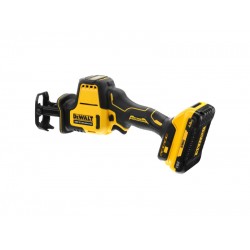 DEWALT Akkus szablyafűrész 18 V szénkefe nélküli (akku + töltő nélkül, TSTAK) DCS369NT