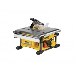 DEWALT Akkus asztali fűrész 18 V (2 x 6,0 Ah akku + töltő) DCS7485T2