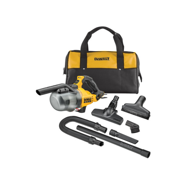 DEWALT Akkus kézi porszívó 18 V (Akku + töltő nélkül) DCV501LN