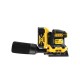 DEWALT Akkus excenter csiszoló 18 V szénkefe nélküli (2 x 5,0 Ah akku + töltő) DCW200P2