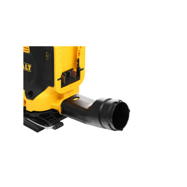 DEWALT Akkus excenter csiszoló 18 V szénkefe nélküli (2 x 5,0 Ah akku + töltő) DCW200P2
