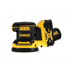 DEWALT Akkus excenter csiszoló 18 V szénkefe nélküli (2 x 5,0 Ah akku + töltő) DCW210P2