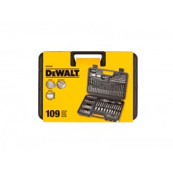 DEWALT Bithegy és fúrószár készlet 109 részes
