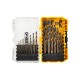 DEWALT Black & Gold Fémfúrószár készlet 23 részes