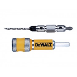 DEWALT Süllyesztőfúró + 12 mm előfúró + PZ2 x 25 mm bithegy