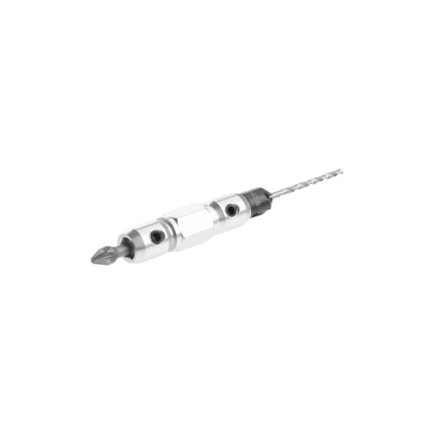DEWALT Süllyesztőfúró + előfúró készlet 4 részes + PZ2 x 25 mm bithegy