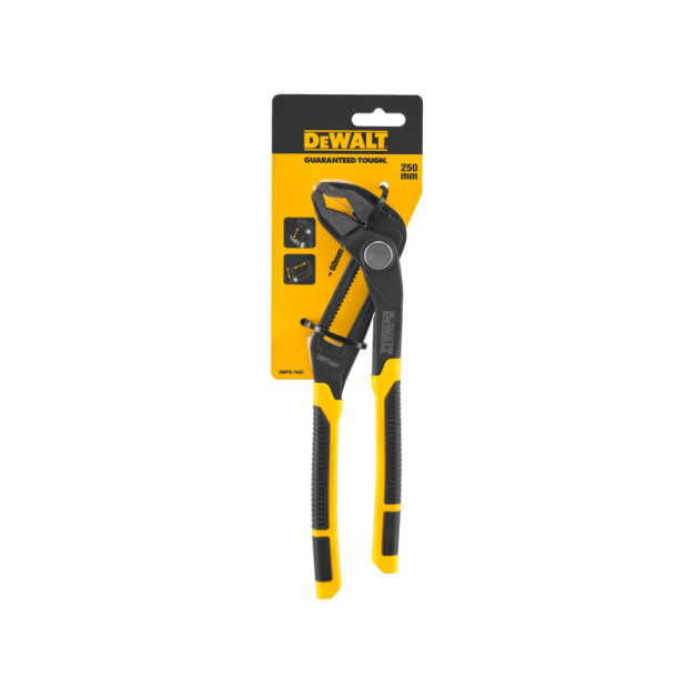 DEWALT Nyomózáras vízpumpafogó 250 mm