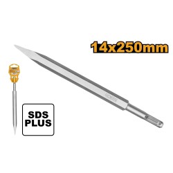 INGCO Hegyes vésőszár 14 x 250 mm SDS-Plus