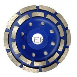 Geko betoncsiszoló gyémánttárcsa 125mm (dupla)