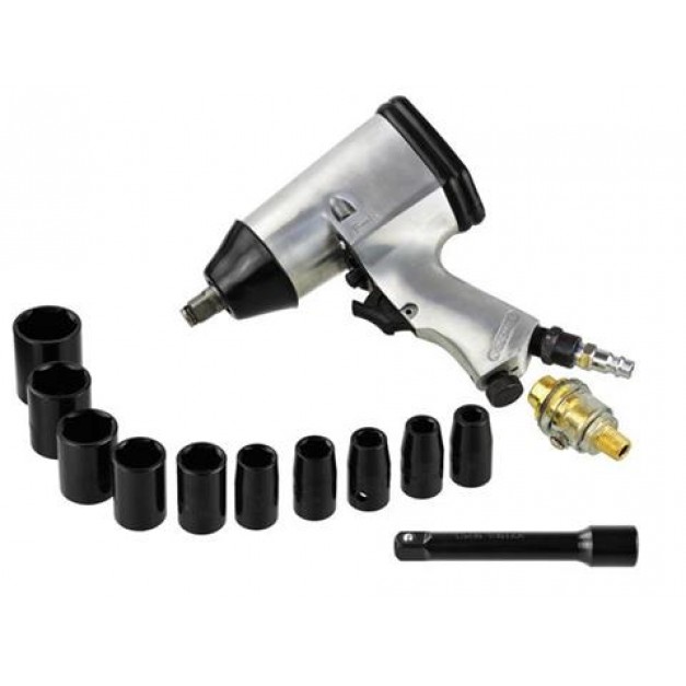 GEKO 1/2" Légkulcs készlet 310Nm,17db-os