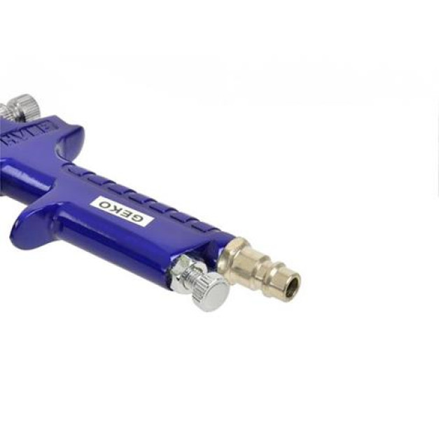 Geko mini HVLP festékszóró pisztoly , 125 ml,  0,8 mm fúvókával