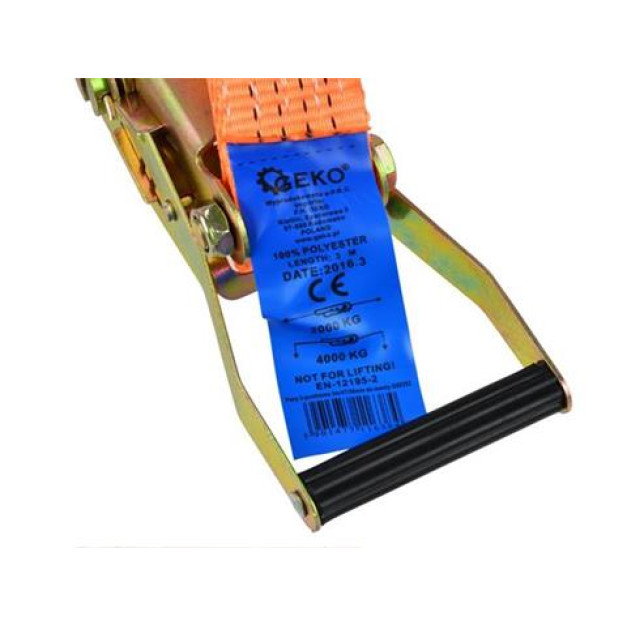 Geko 3 pontos rakomány rögzítő spanifer 4T/3m/50mm