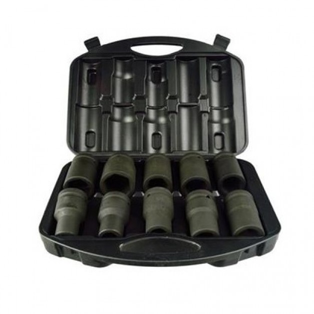 Geko gépi dugókulcs készlet 1" 10db, 17-41 mm