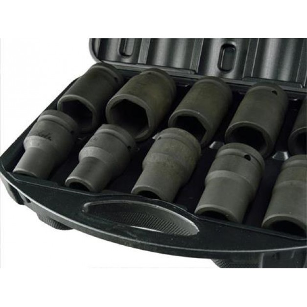 Geko gépi dugókulcs készlet 1" 10db, 17-41 mm