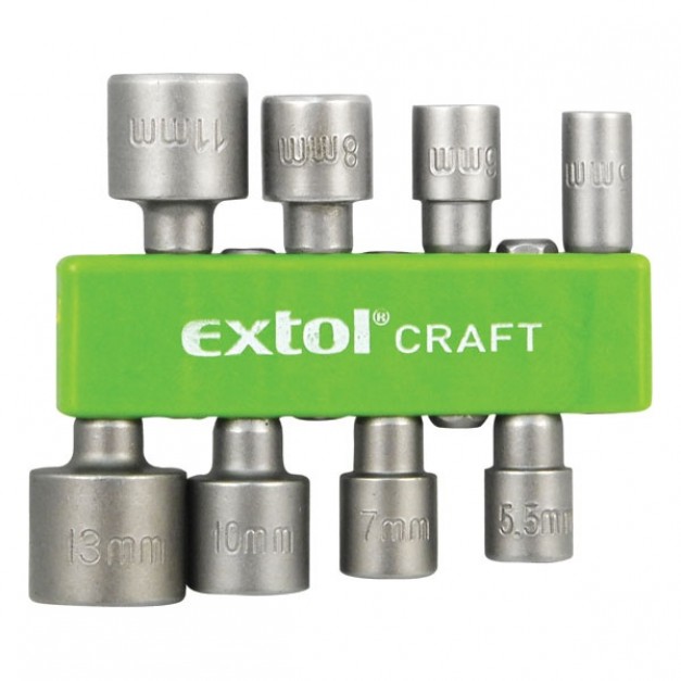 Extol Craft 8 részes behajtó készlet