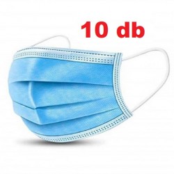 Három rétegű orvosi szájmaszk 170x90mm / 10db