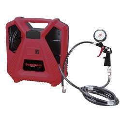 Worcraft táskakompresszor olajmentes, 1,1kW, 8bar
