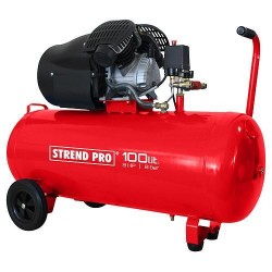 Strend Pro 100 literes 2 hengeres olajos kompresszor 8 BAR/ 2,2 Kw