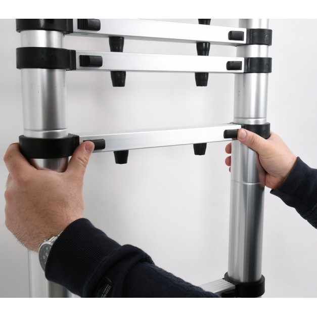Vorel alumínium teleszkópos létra 13 fokos, max.150 kg, 3,8 m