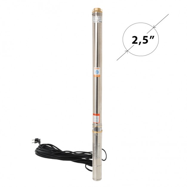 IBO csőkút szivattyú 2,5" 550W 20m kábel 2700L/óra
