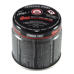 STR Eldobható gázpalack szelepes (PB) 190 g
