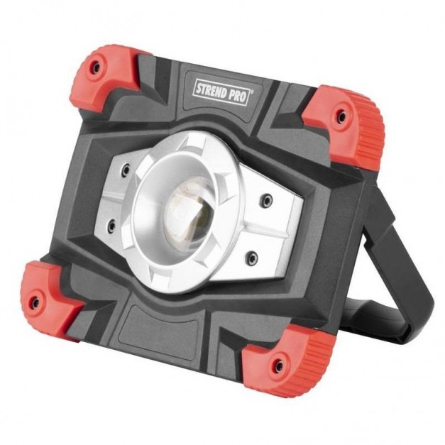 Strend Pro 10 W-os akkus munkalámpa 3,7 V, USB adapteres